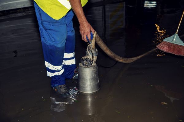 Basement Water Removal in Macomb